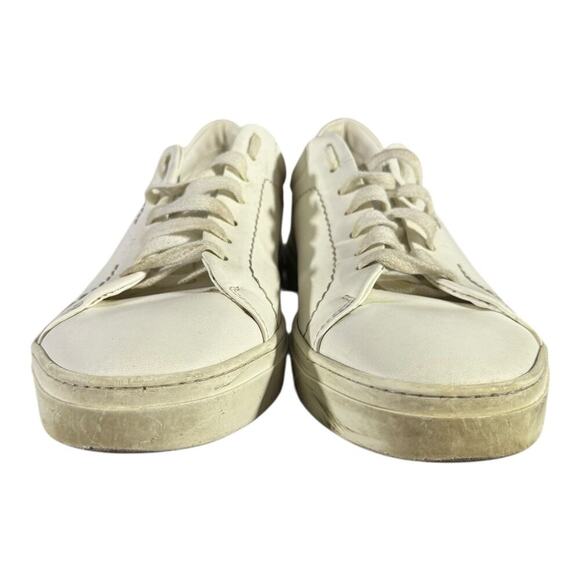 Yatay Womens Vegan Leather Shoes Sneakers Size 38 8 Black Hemp Laces Recycled - Picture 2 of 8